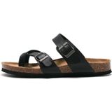 Ruizu Paar Cork Slippers Strandschoenen Slippers  Grootte: 45 (Zwart)