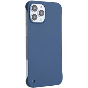 ENKAY Matte Frameless Hard PC Case for iPhone 12 Pro Max(Dark Blue)