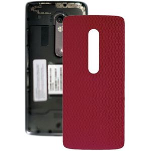 Batterij achtercover voor Motorola Moto X Play XT1561 XT1562 (rood)