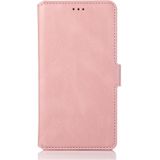 Voor Samsung Galaxy S20 Plus 5G Retro Magnetic Closing Clasp Horizontale Flip Lederen case met Holder & Card Slots & Photo Frame & Wallet (Rose Gold)