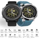 NX02 Sport Smartwatch IP67 waterdichte ondersteuning Tracker calorien stappenteller Smartwatch Stopwatch oproep SMS Reminder(black)