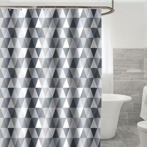 Gordijnen voor badkamer waterdichte polyester stof Moldproof Bad gordijn  grootte: 100x180cm