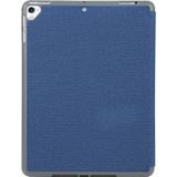 Mutural King Kong Series Deformation Holder Leather Tablet Case For iPad 9.7 2018 / 2017(Blue)