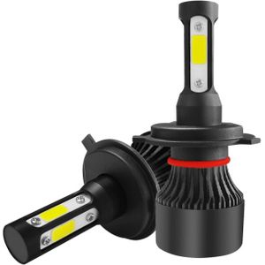 2 stuks S2 H4/HB2/9003 DC9-36V/25W/6000K/2500LM IP68 auto LED koplamp lampen (koel wit)