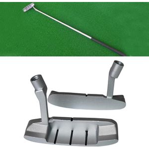 2 PCS Kinderen Sngle-Sided Golf Putter Hoofd ZinkLegering Praktijk Putter Head (Zilver)