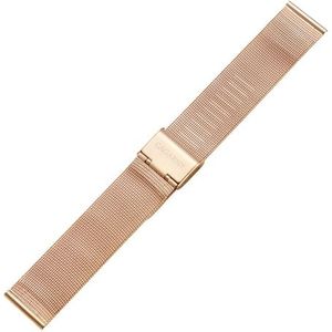 CAGARNY eenvoudige Fashion horloges Band metalen armbanden  breedte: 18mm(Gold)
