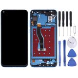 LCD-scherm en digitizer volledige assemblage met frame voor Huawei Nova 4 (Blauw)