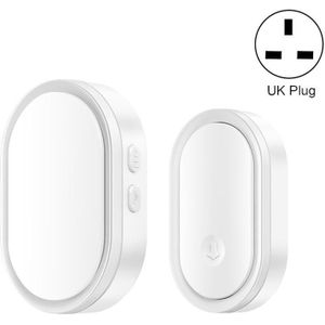 CACZI A99 Home Smart afstandsbediening DOORBELL OUDERLY Pager  Stijl: Britse plug