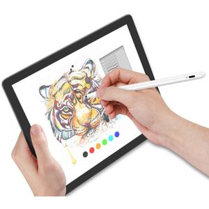 1 4-2 3 mm Superfijnpunt voorkomen dat per ongeluk touch handgeschreven capacitieve scherm stylus pen (wit)