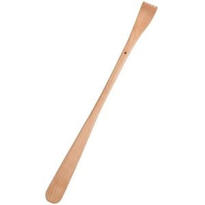 BQR01 Back Scratcher Lange Handvat Houten Massage Scratcher  Style: Dual-Use