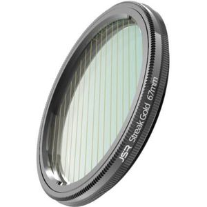 JSR Starlight Drawing Camera Lens Filter  Size:67mm(Streak Gold)