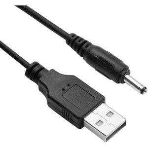 1 5 m USB naar DC 3.5mm macht voorjaar spiraalsnoer Kabel