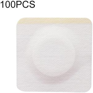 100 Stks 043 Square Ademend Niet-geweven Stof Adhesive Wond Dressing Pad  Grootte: 8 x 8 x 4cm