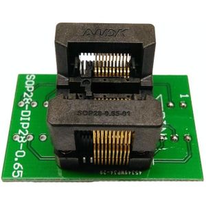 SSOP20 TSSOP20 OTS-28-0.65-01 Chip Vergulde Dual Contact Pin Adapter Socket