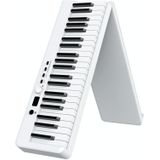 Wersi 88-key opvouwbare draagbare elektronische piano toetsenbord voor beginners praktijk piano CN Plug (Wit )