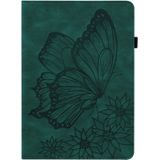 Voor Samsung Galaxy Tab A 10.1 2016 T580/T585 Big Butterfly Lederen tablethoes