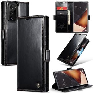 Voor Samsung Galaxy Note20 Ultra CaseMe 003 Crazy Horse-textuur lederen telefoonhoes