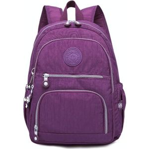 Rugzakken school rugzak voor tiener meisjes vrouwelijke laptop Bagpack reistas  grootte: 27X13X37cm (paars)