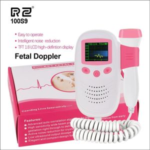 RZ-100S9 LED foetale Doppler echografie geluid baby heartbeat detector monitor digitale prenatale Pocket foetale Doppler stethoscoop