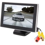 5 inch TFT-LCD-scherm dashboard back-up auto LCD monitor auto parkeren video systeem (ET-500)