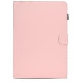 Voor iPad Air (2020) 10 9 Effen Kleuren Magnetische Horizontale Flip Lederen kast met kaartslots & houder & antislip strip(roze)