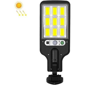 616 Solar Street Light LED Menselijk Body Induction Garden Light  Spec: 108 COB Geen afstandsbediening