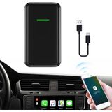 Auto draadloos iOS Carplay Module Auto Smart Phone Carplay USB Navigatie (Zwart)