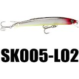 Seaknight SK005 Lure Bait Long Shot Type Shallow Water Deception Mino Alice Bass Mandarin Fish Hard Bait (L02)