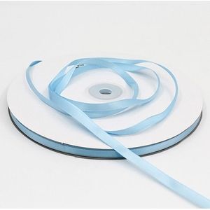 Hoge dichtheid polyester hand geweven lint  grootte: 91m x 0.6 cm (baby blauw)