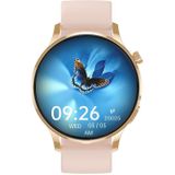 Bekijk 3 Pro 1 3 inch AMOLED-scherm Draadloos opladen smartwatch  ondersteunt BT Call / NFC (Champagne)