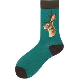 3 paar herfst en winter Tide sokken dierlijke patroon mannen buis katoenen sokken  type: 1998-2 (EUR 39-46)
