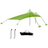 Outdoor Beach Lycra Canopy Camping Tent Sunshade Fishing Tent  Size: 300x300x200cm(Green)