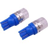 2 stk T10 1 5 60LM 1 blauw LED COB LED rem licht voor voertuigen  DC12V(Blue)