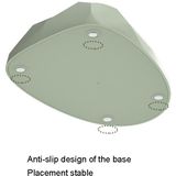 Basis verwijderbare diamanten bureaulamp Opladen via USB 3 snelheden Kleurtemperatuur Nachtlampje (301-2 groen)