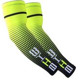 1 paar cool mannen Fietsen Running fiets UV zon bescherming manchet dekking beschermende arm mouw fiets sport arm warmers mouwen L (groen)