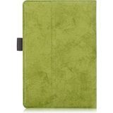 Voor 7-8 inch marmeren doek textuur horizontale flip universele tablet pc lederen kast met penslot & houder(groen)