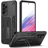 Voor Samsung Galaxy A52 5G / 4G Variety Brave Armor Finger Loop Holder Phone Case