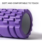 33cm 4 stks/set EVA Hollow Foam Roller Spier Ontspanning Roller Yoga Kolom Set Fitness Apparatuur (Oranje)