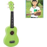 HM100 21 inch Basswood Ukulele kinderen verlichting muziekinstrument (groen)