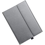 Clamshell-tablet Beschermhoes met houder voor Microsoft Surface PRO3 12 inch (lamspatroon / grijs)