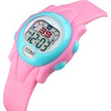 SKMEI 1478 Multifunctionele Kinderen Digitaal Horloge 50m Waterdicht Sporthorloge (Roze)