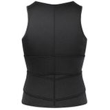 Neopreen Mannen Sport Body Shapers Vest Taille Body Shaping Corset  Grootte: M (Zwart)