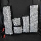 2 STUKS Auto Diamond-Studded Interieur Producten Gepersonaliseerde Beschermende Mouw Schouder Guard