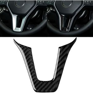 Auto Carbon Fiber stuurwiel decoratieve sticker voor Mercedes-Benz