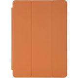 Voor iPad Air 3 10 5 inch horizontale flip smart leather case met drie opvouwbare houder (Oranje)