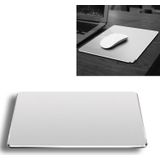 Aluminium legering Dubbelzijdige Non-slip Mat Desk Muismat  Grootte : S (Zilver)