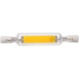 R7S 5W COB LED lamp lampglas buis voor vervanging halogeen licht spot licht  lamp lengte: 78mm  AC: 110V (koel wit)