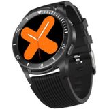 B3P 1 3 inch Touch Screen Smart Watch  Support Sleep Monitor / Hartslagmeter / Bloeddrukmeter  Stijl: Siliconen band (Zwart)