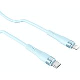 Nillkin 2.4A USB-C/Type-C naar 8-pins siliconen datakabel  lengte: 1 2 m