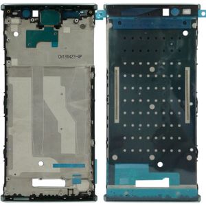 Front behuizing LCD-frame bezel voor Sony Xperia XA2 plus (blauw)